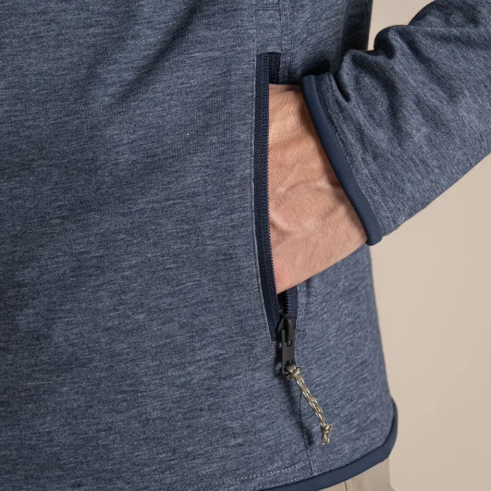 Men's NosiLife Deft Hooded Jacket | Blue Navy Marl