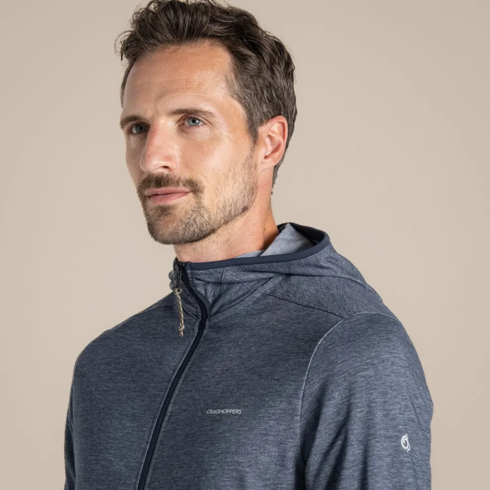 Men's NosiLife Deft Hooded Jacket | Blue Navy Marl