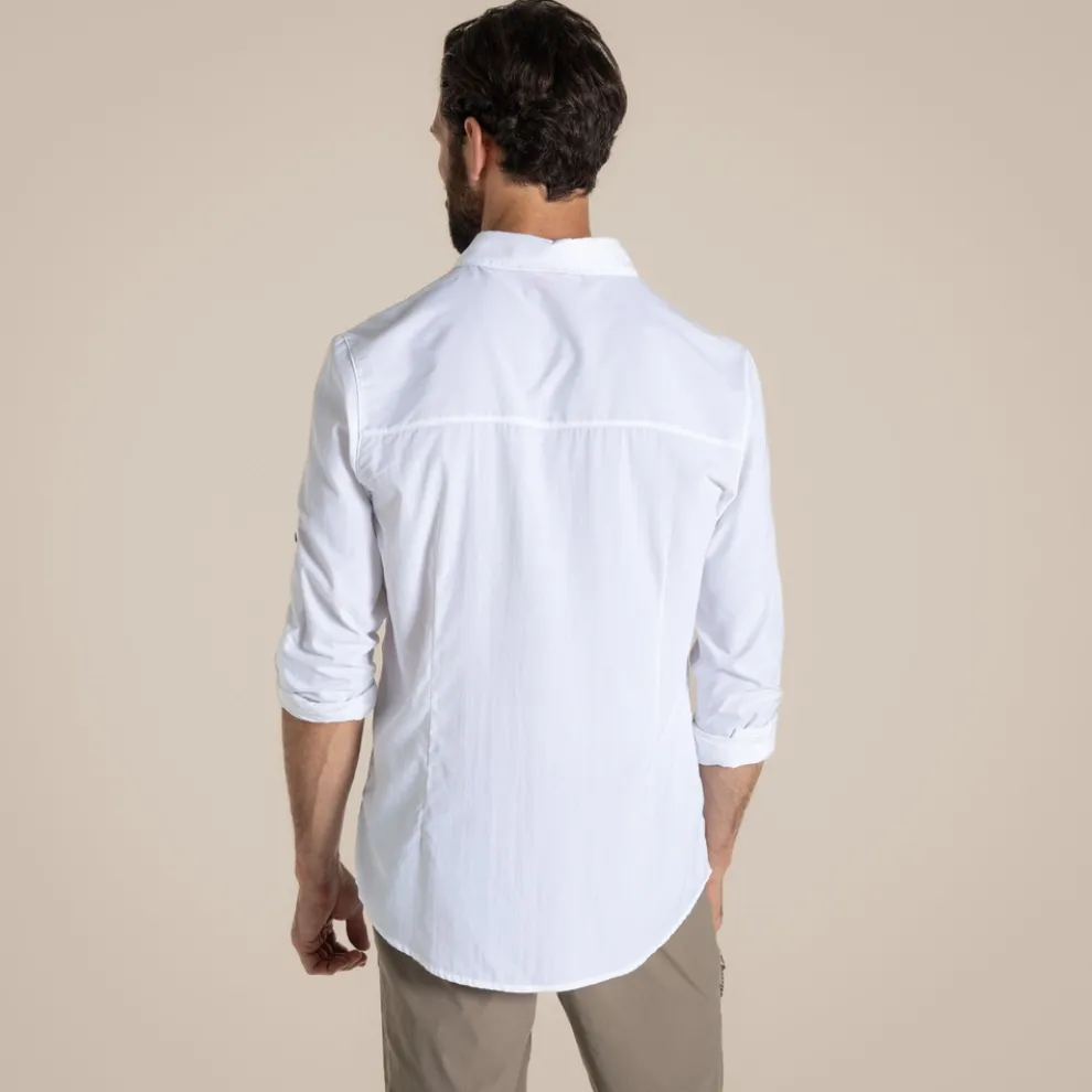 Men's NosiLife Nuoro Long Sleeved Shirt II | White