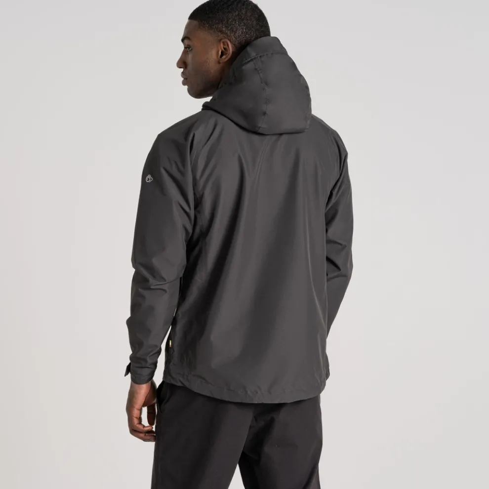 Men's Orion Waterproof Jacket | Black Pepper / Apple