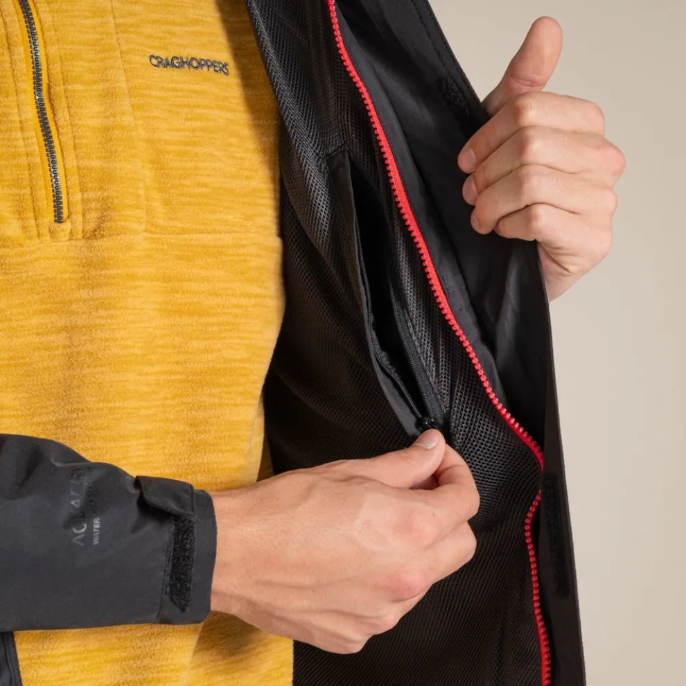 Men's Ossus Waterproof Jacket | Black