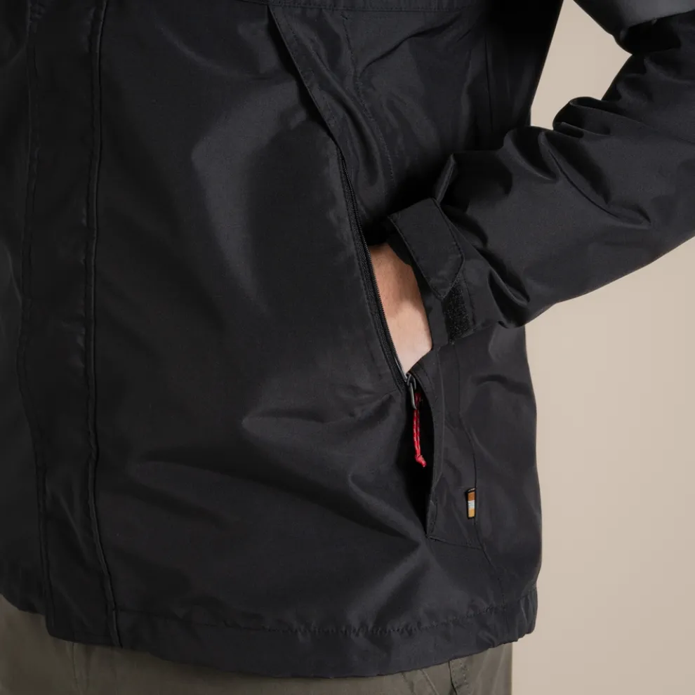 Men's Ossus Waterproof Jacket | Black