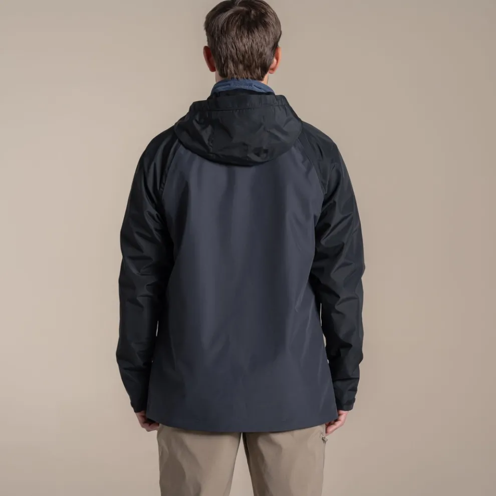 Men's Osuna Waterproof Jacket | Black / Dark Iron