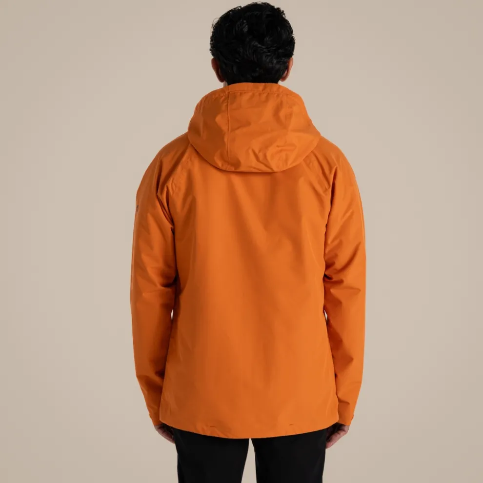 Men's Osuna Waterproof Jacket | Papaya Orange