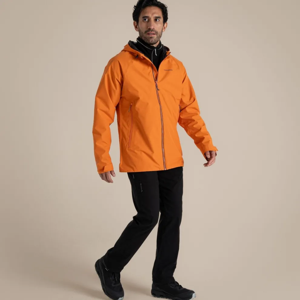 Men's Osuna Waterproof Jacket | Papaya Orange