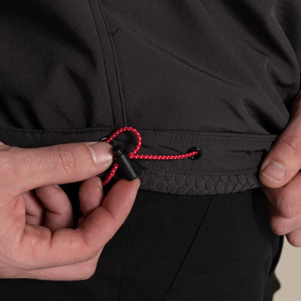 Men's Seer Hooded Jacket | Black / Black Pepper