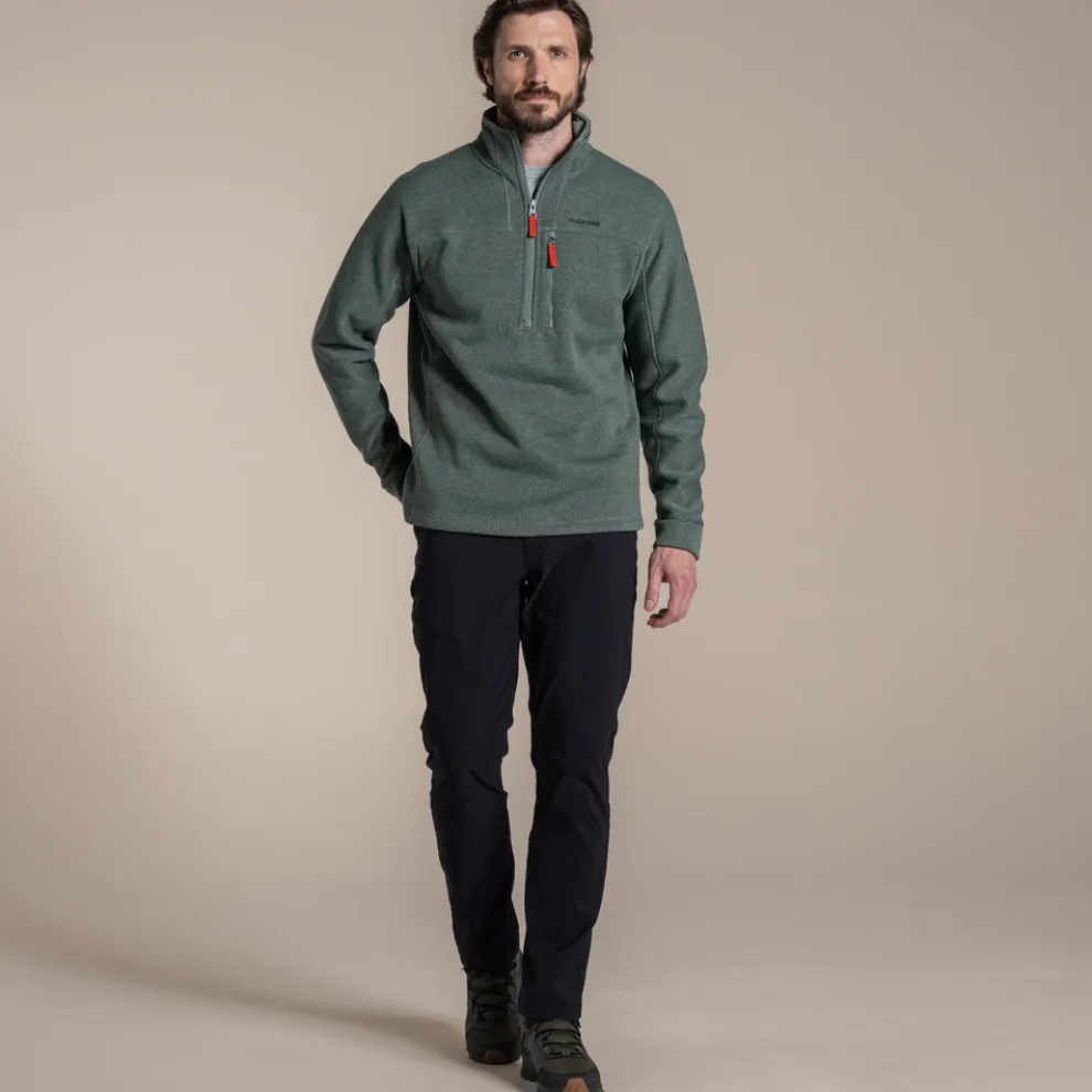Men's Torney III Half Zip Fleece | Laurel Green