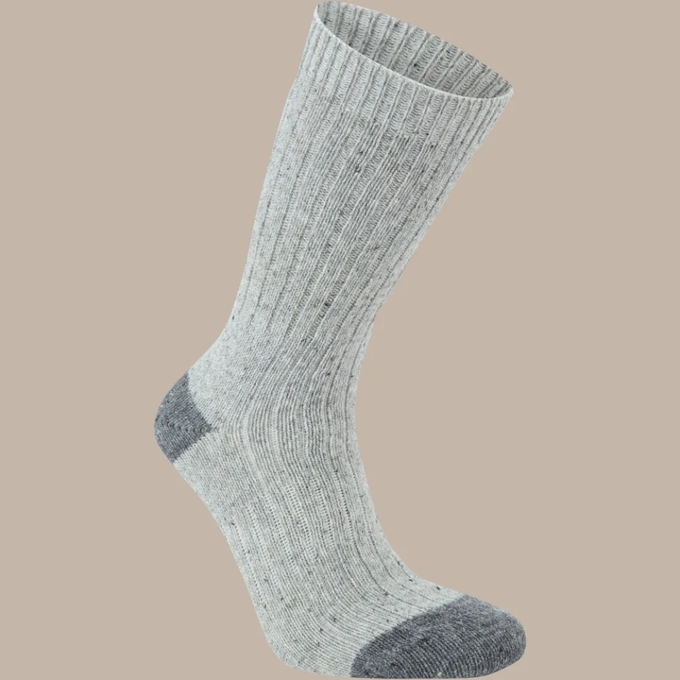 Men's Torver Walking Sock | Light Grey / Black Pepper