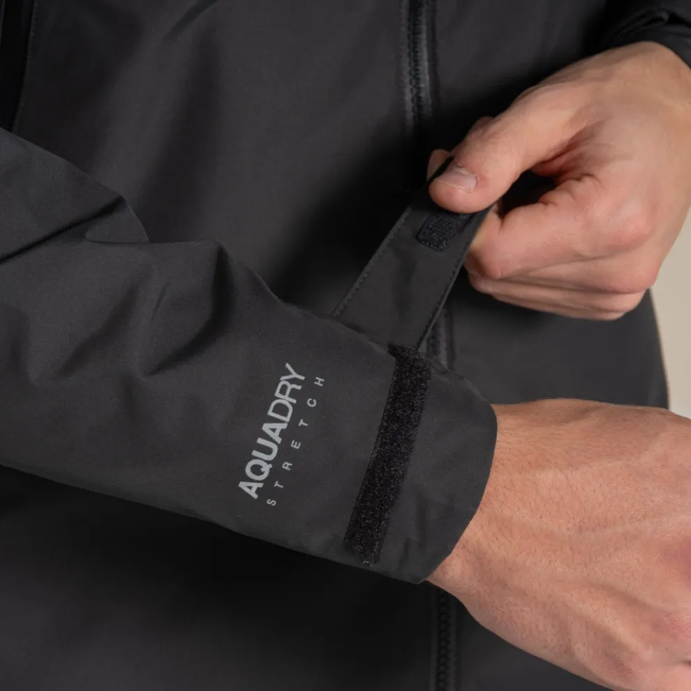 Men's Vanth Waterproof Jacket | Black Pepper / Black