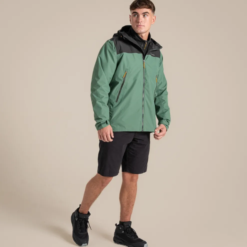 Men's Vanth Waterproof Jacket | Magrove Green / Black Pepper