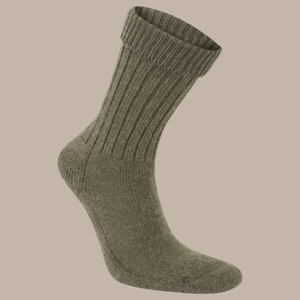 Men's Wool Hiker Sock | Woodland Green Marl