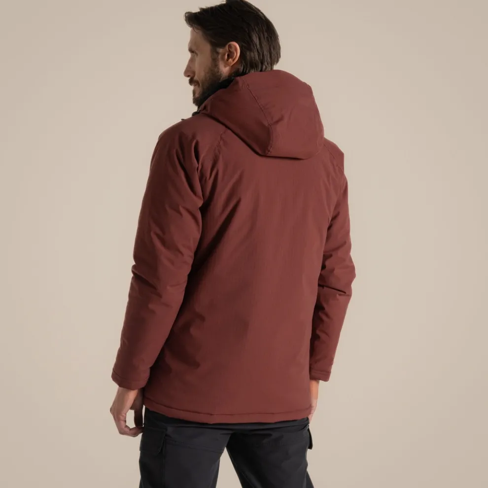 Mens's Budi Waterproof Jacket | Axinite Red