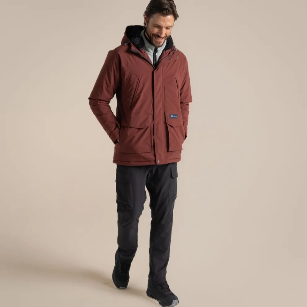 Mens's Budi Waterproof Jacket | Axinite Red