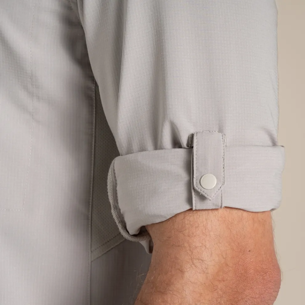 NosiLife Pro Long Sleeved Shirt V | Parchment