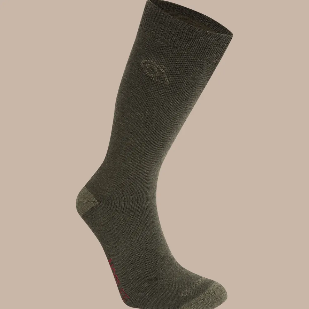 Nosilife Travel Wool Socks | Woodland Green