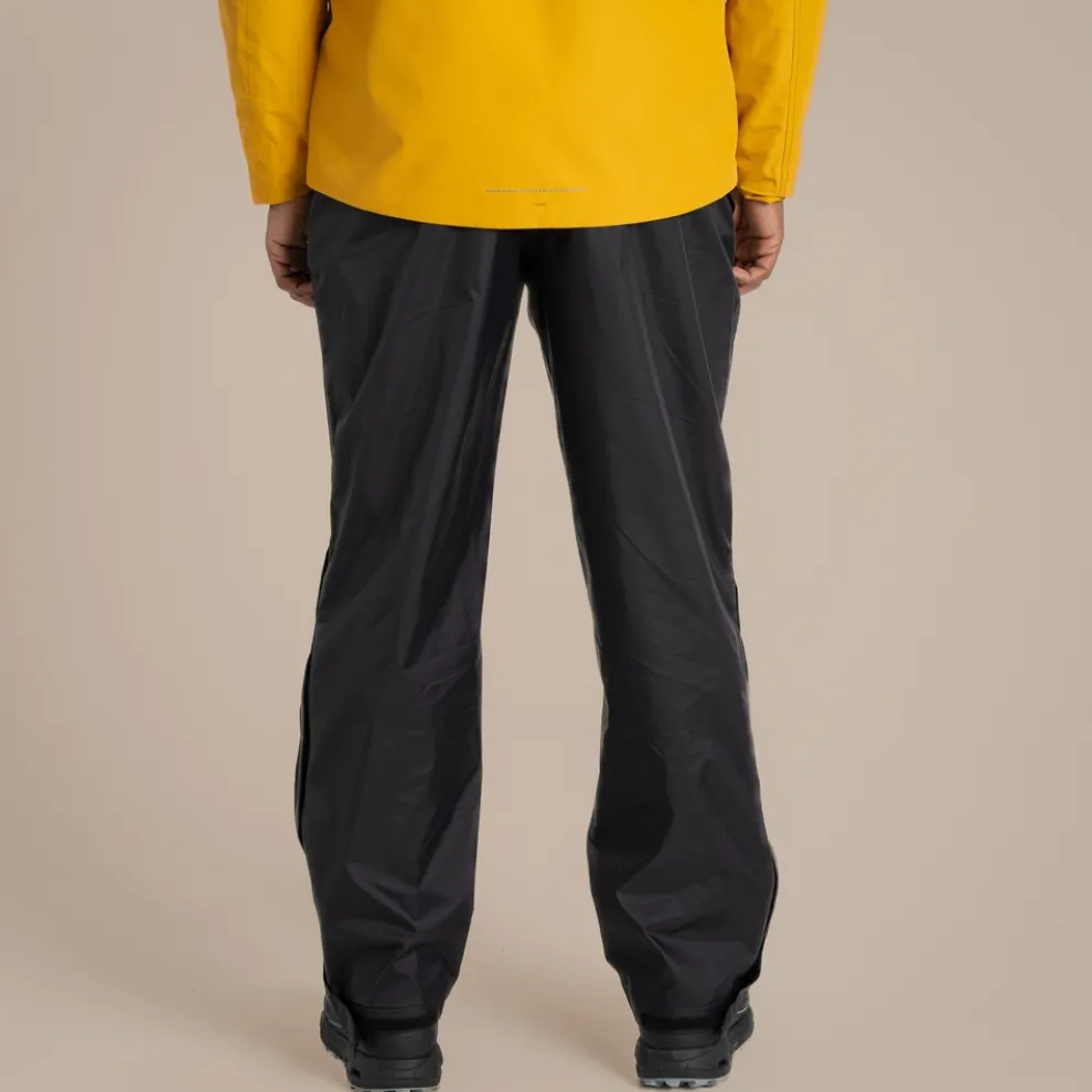 Unisex Ascent Over Trousers | Black