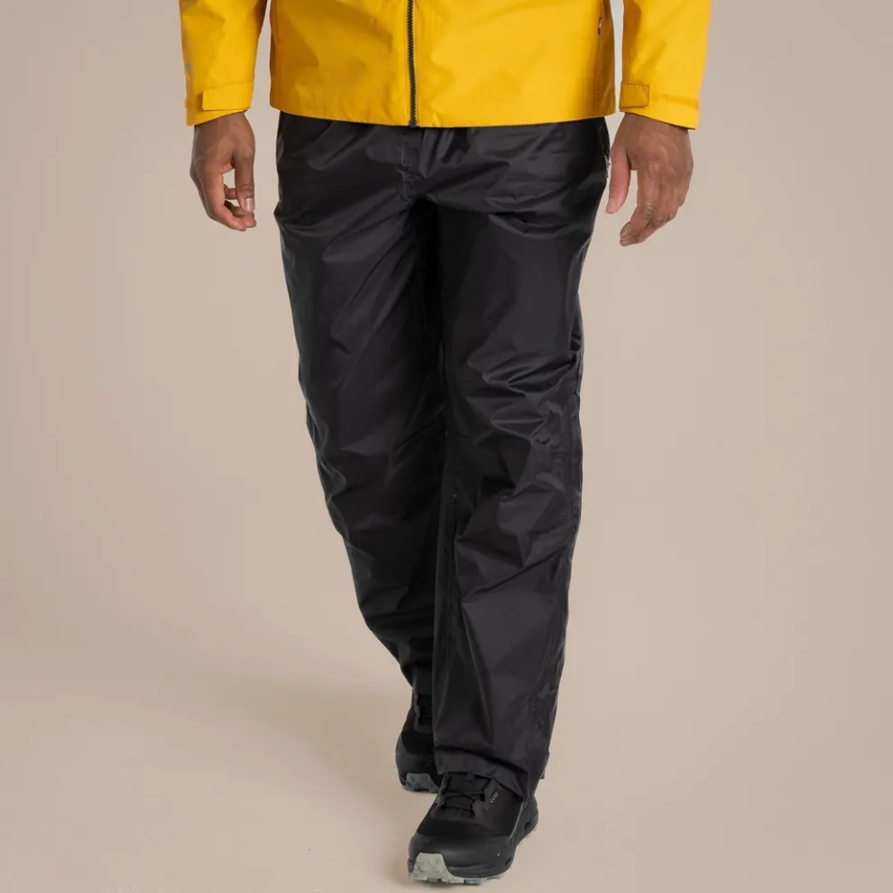 Unisex Ascent Over Trousers | Black