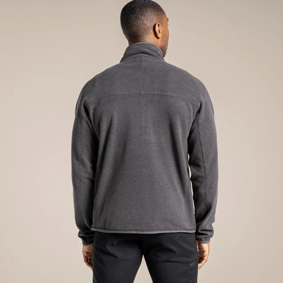 Unisex Expert Active Half Zip Fleece | Carbon Grey Marl