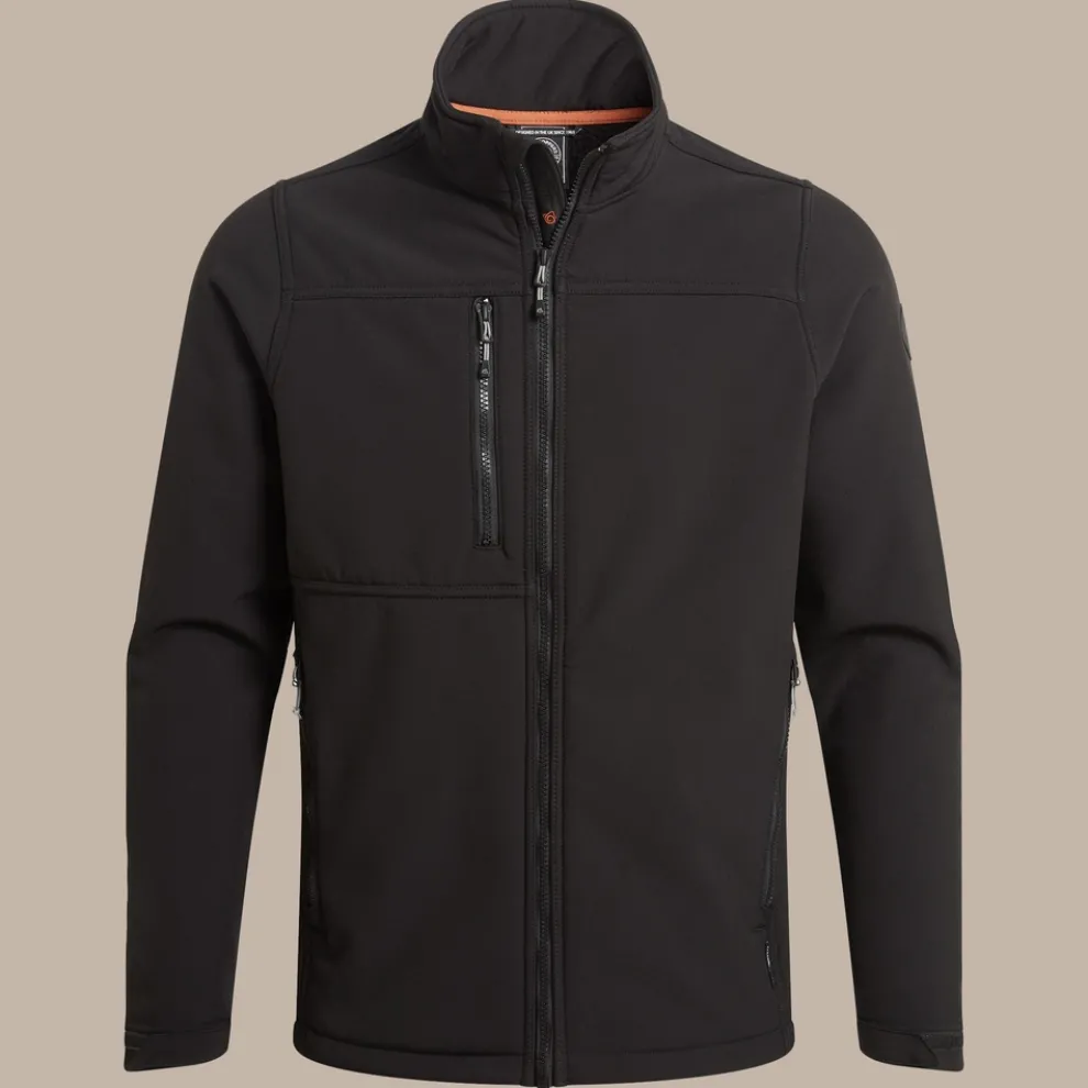 Whitby Softshell Workwear Jacket | Black