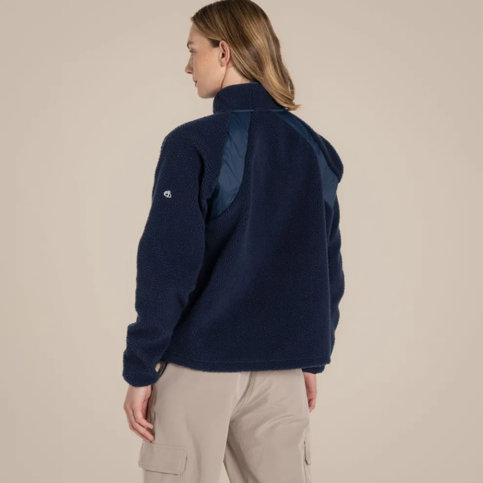 Women's Charlotte Full Zip Fleece | Blue Navy
