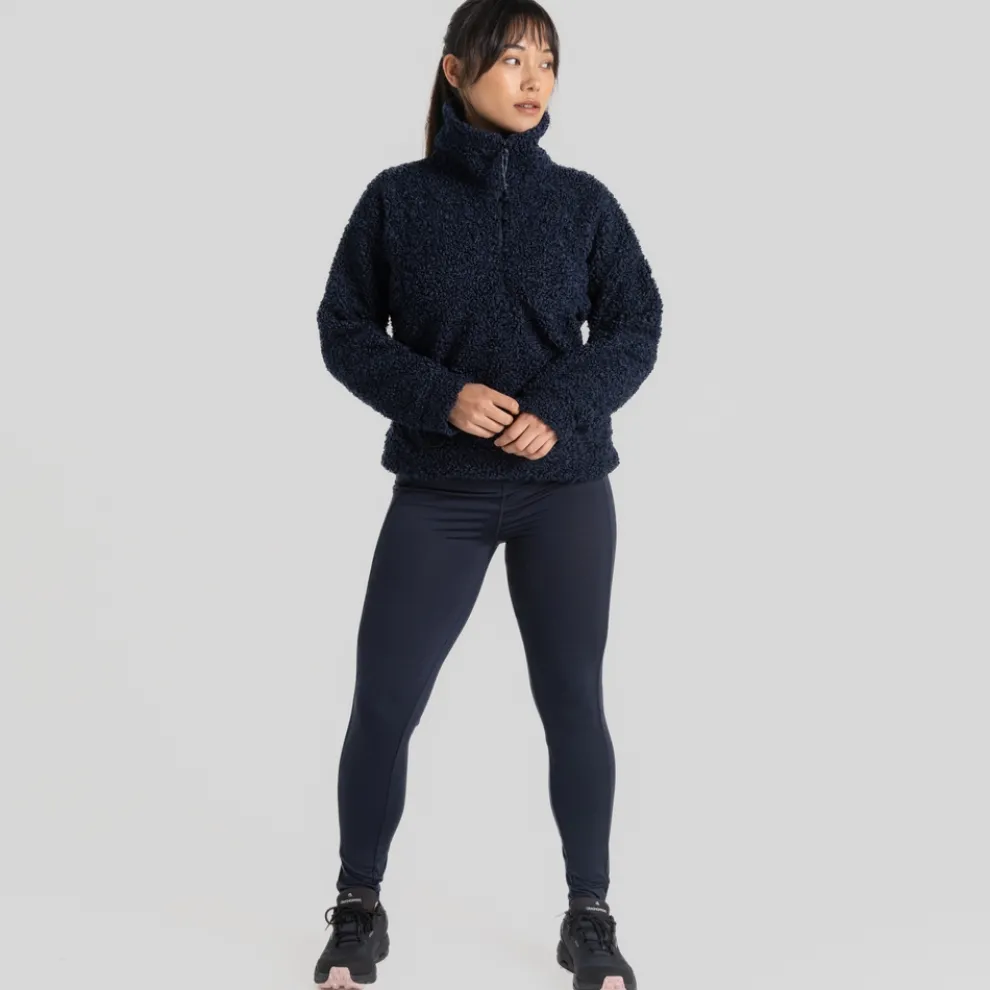 Women's Ciara Half Zip Fleece | Blue Navy