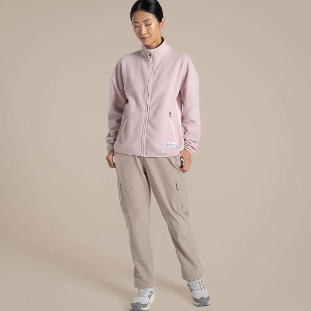 Women's CO2 Renu Full Zip Fleece | Dusky Carnation
