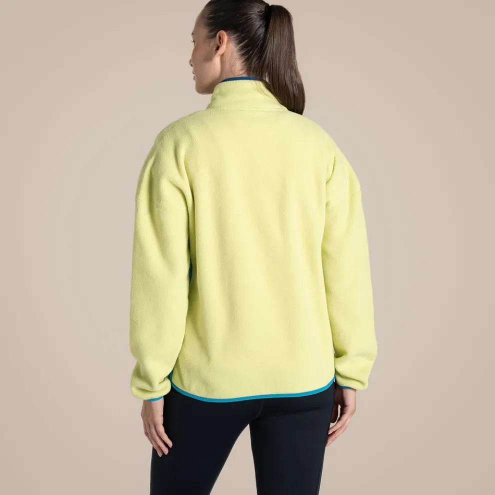 Women's CO2 Renu Half Zip Fleece | Key Lime