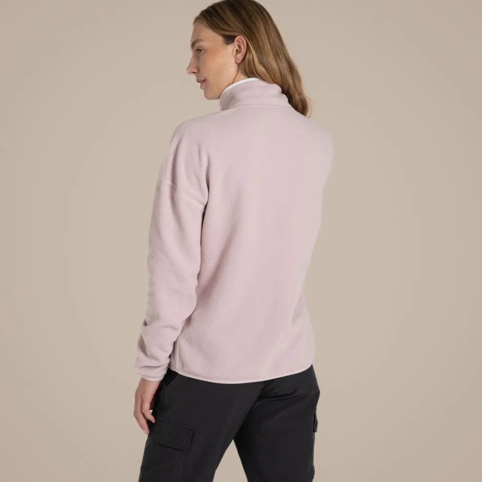 Women's CO2 Renu Half Zip Fleece | Dusky Carnation