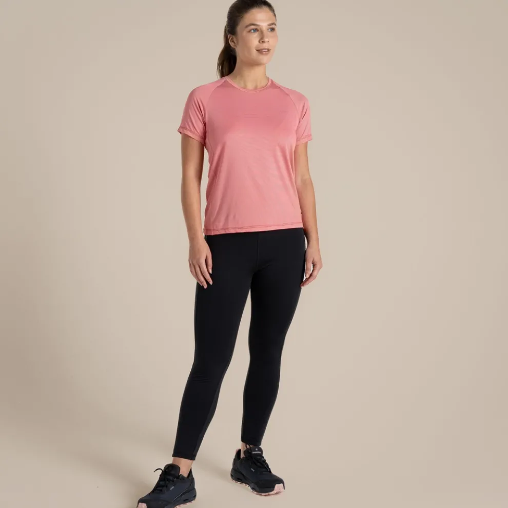 Women's Ellie Short Sleeved T-Shirt | Coral Reef