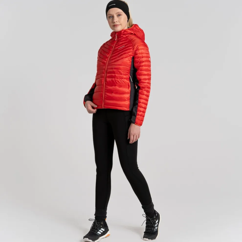 Women's ExpoLite Insulated Hooded Jacket | Ember Orange