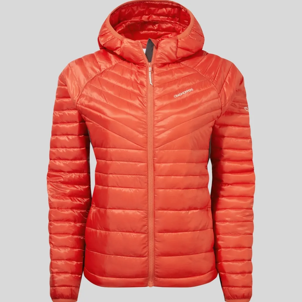 Women's ExpoLite Insulated Hooded Jacket | Ember Orange