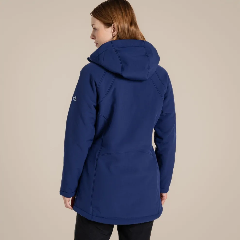 Women's Gwen Hooded Jacket | Indigo Blue