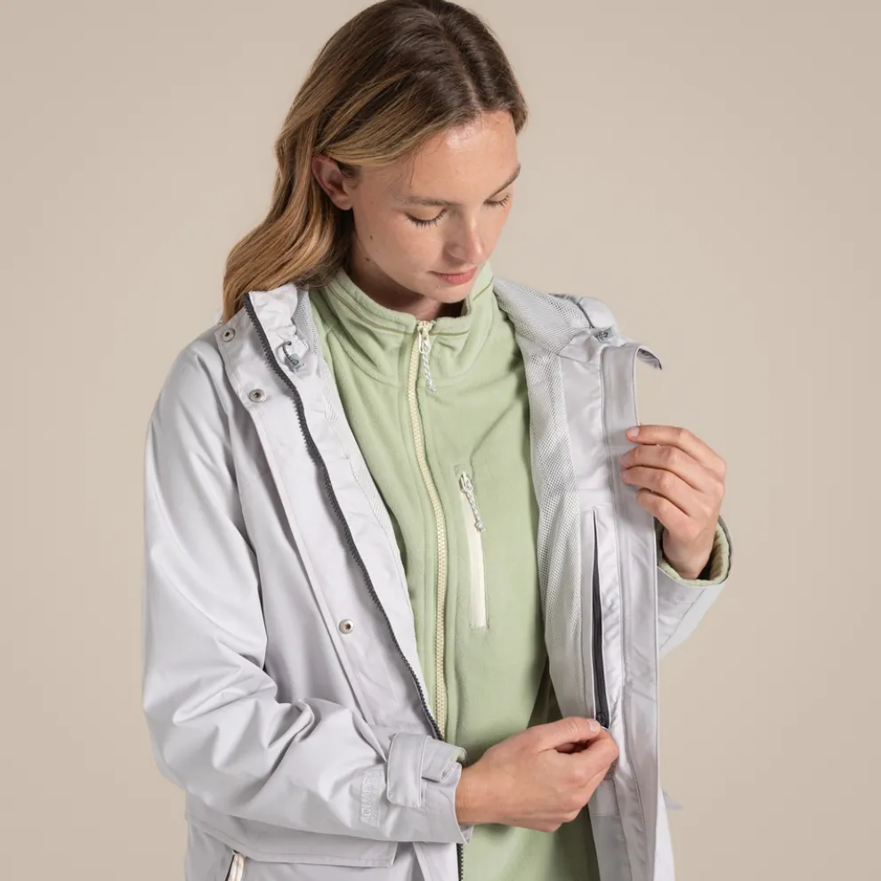 Women's Kaia Waterproof Jacket | Lunar Grey