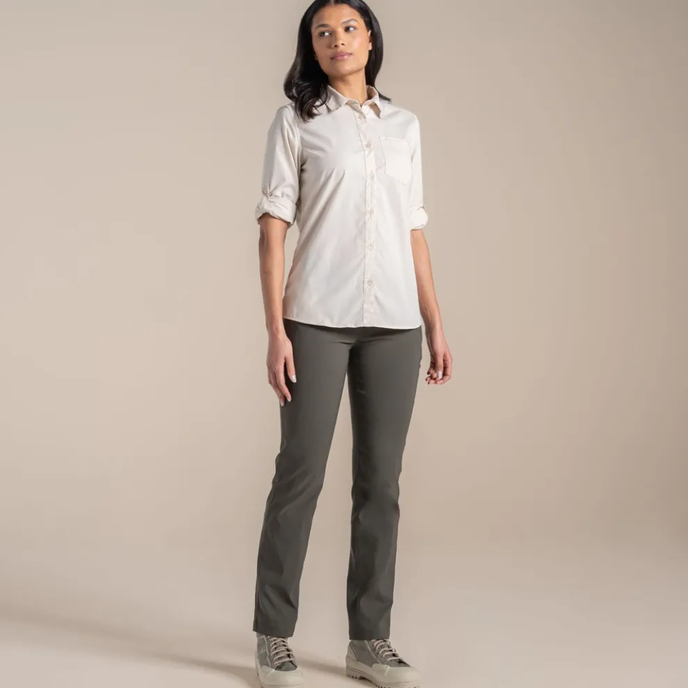 Women's Kiwi III Long Sleeved Shirt | Stone