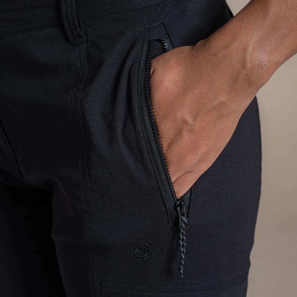 Women's Kiwi Pro Cargo Trouser | Black