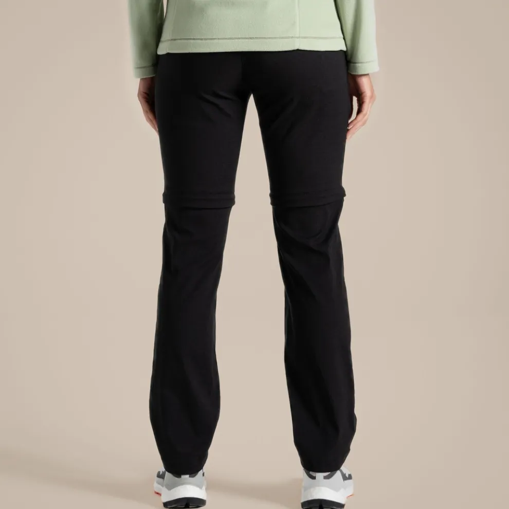Women's Kiwi Pro II Convertible Trousers | Black