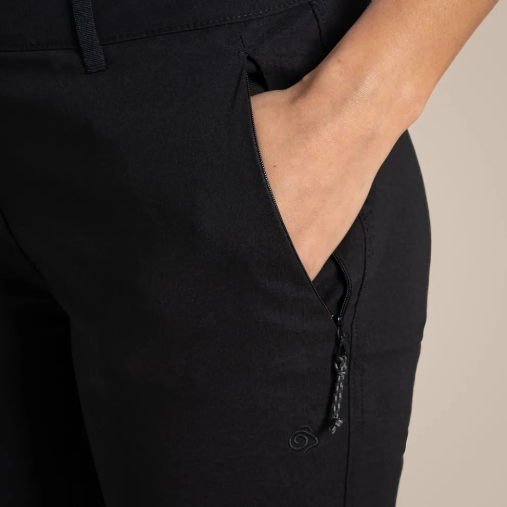 Women's Kiwi Pro II Convertible Trousers | Black
