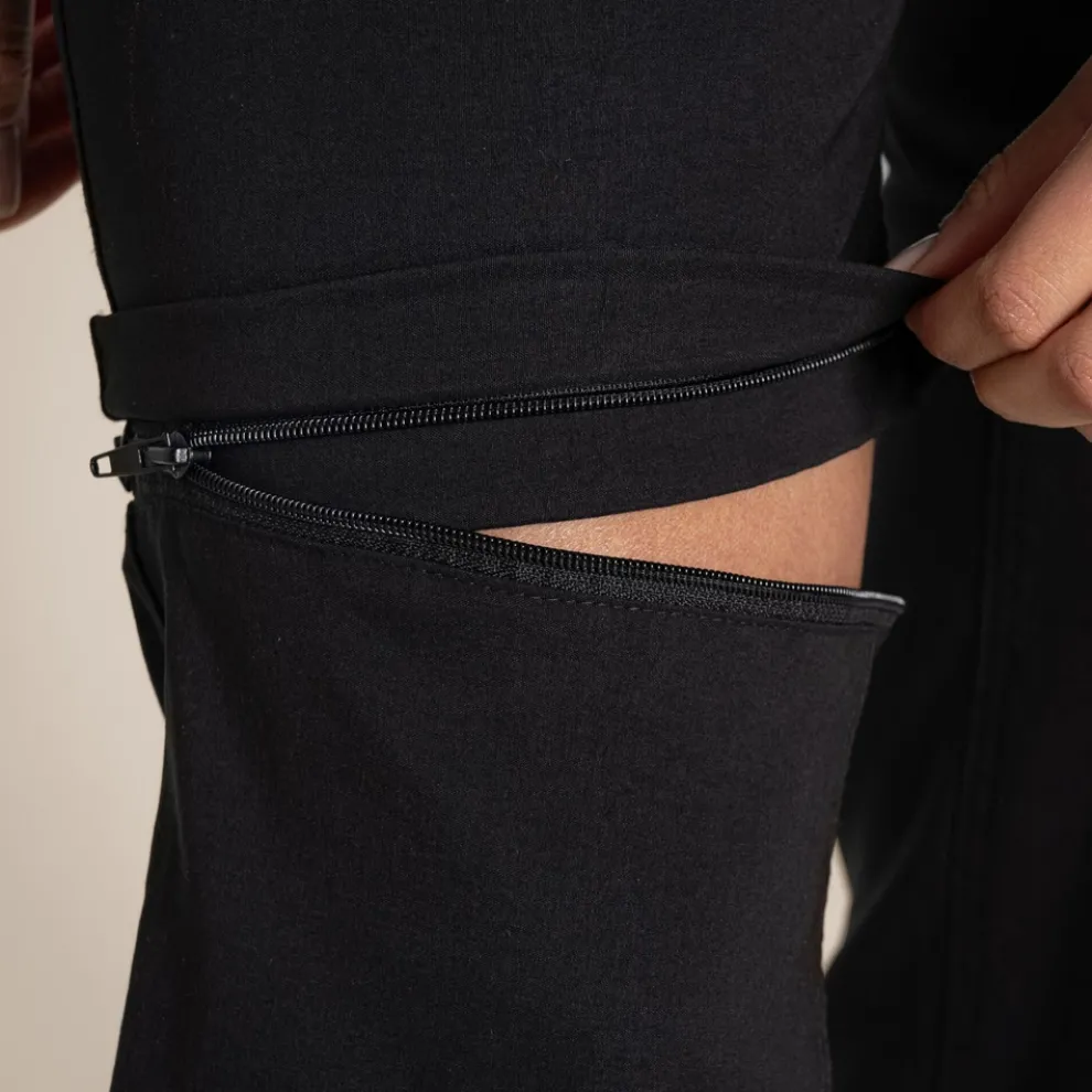 Women's Kiwi Pro II Convertible Trousers | Black