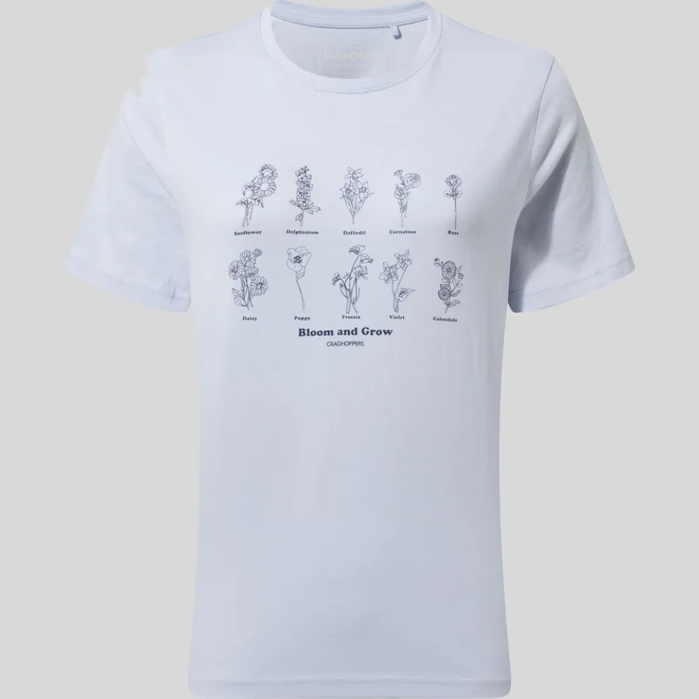 Women's Malibo Short Sleeved T-Shirt | Autumn Mist Bloom