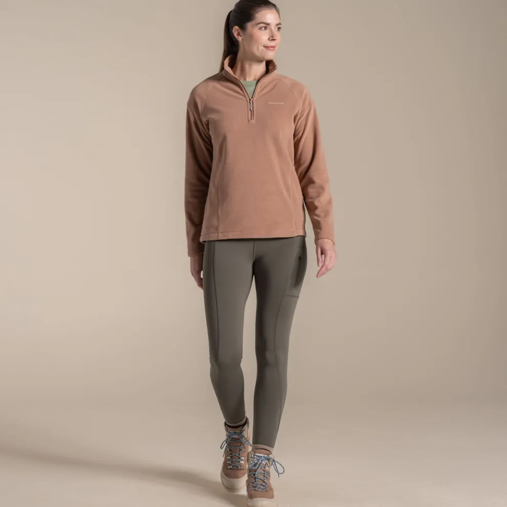 Women's Miska VI Half Zip Fleece | Umber