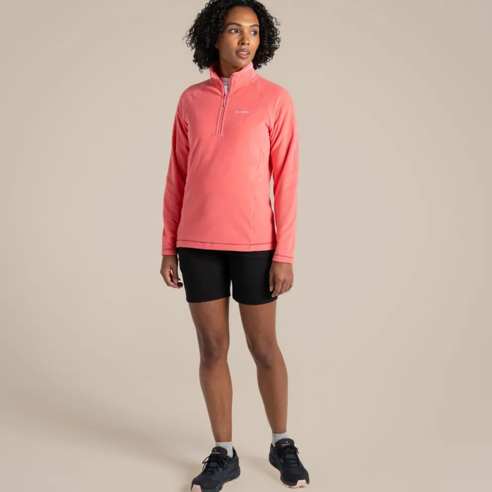 Women's Miska VI Half Zip Fleece | Coral Reef