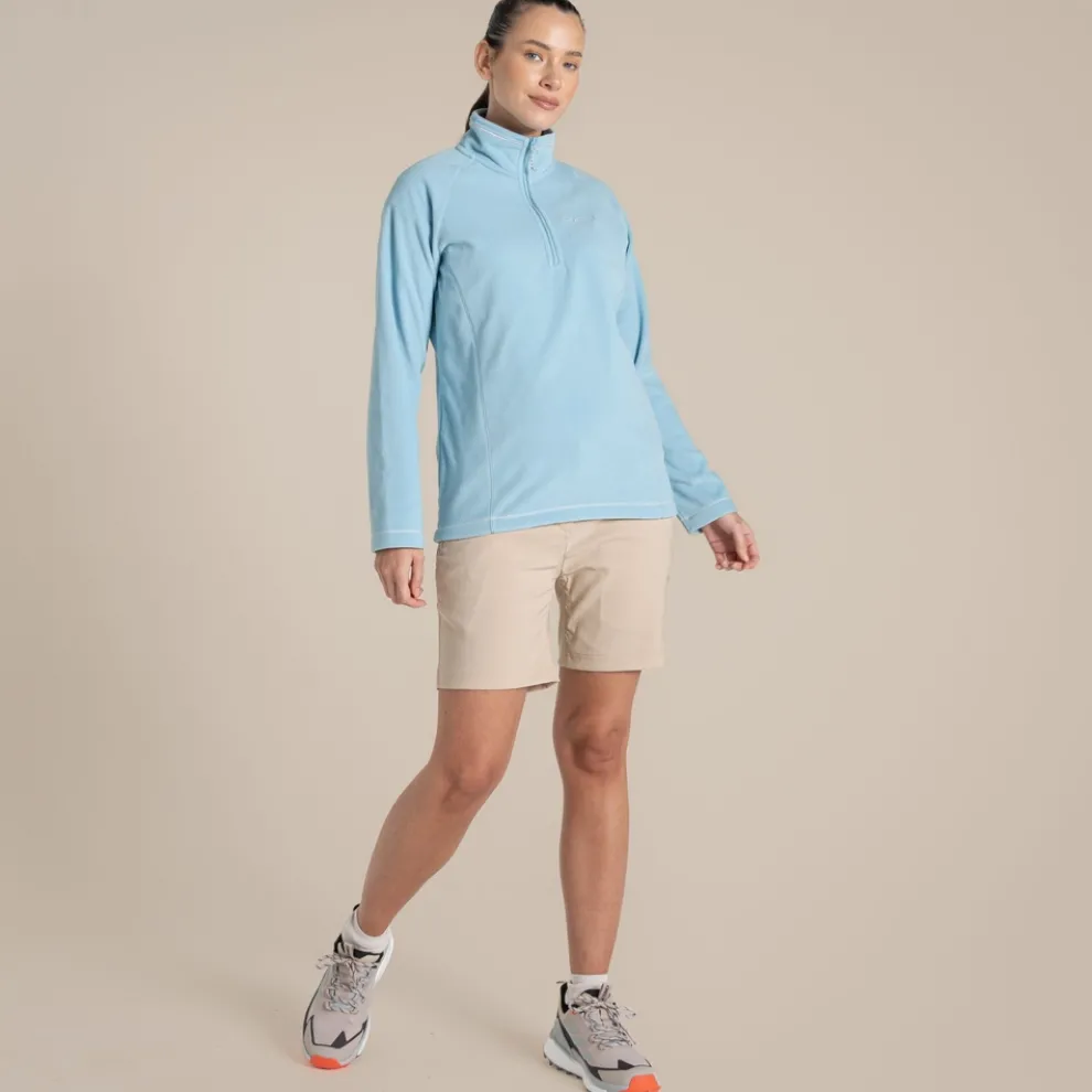Women's Miska VI Half Zip Fleece | Sky Blue