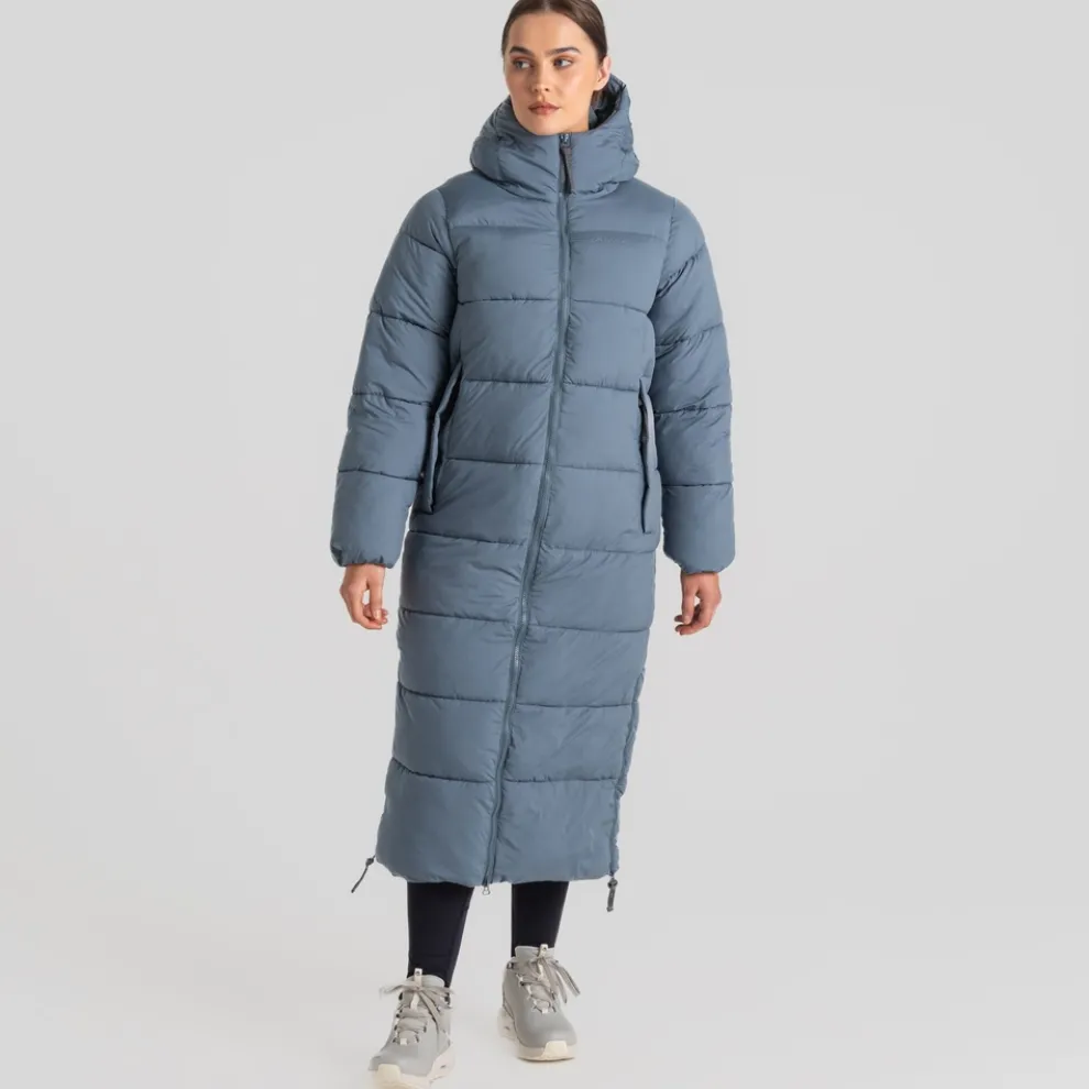 Women's Narlia Insulated Hooded Jacket | Winter Sky