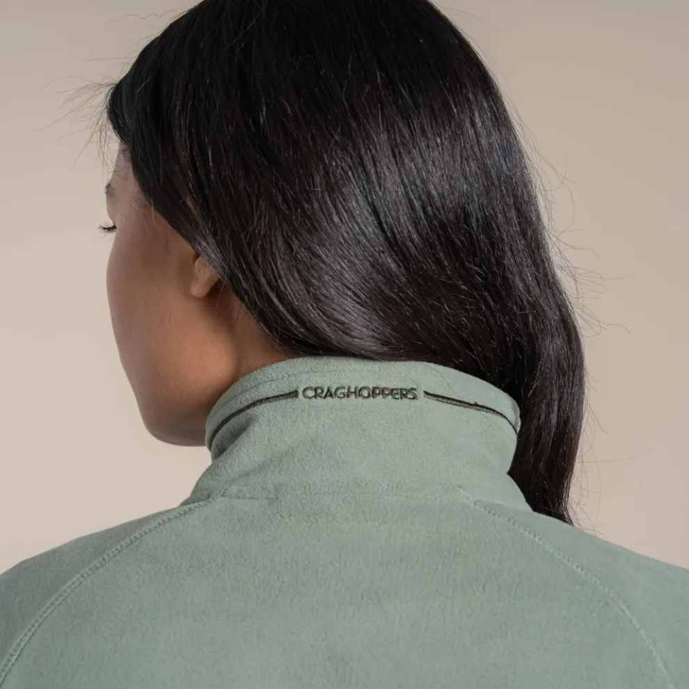 Women's National Trust Miska Half Zip Fleece | Sage