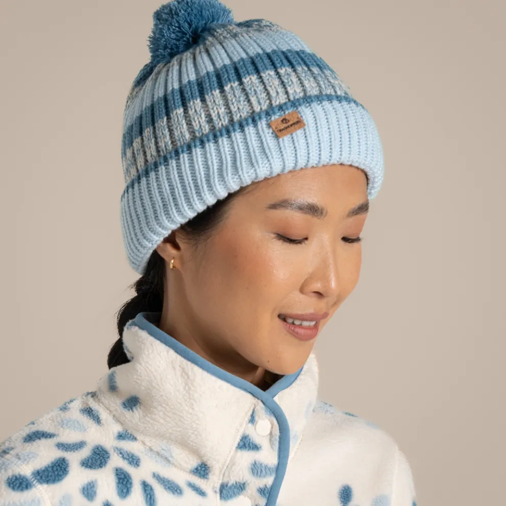Women's National Trust Gorse Hat | Sky Stripe