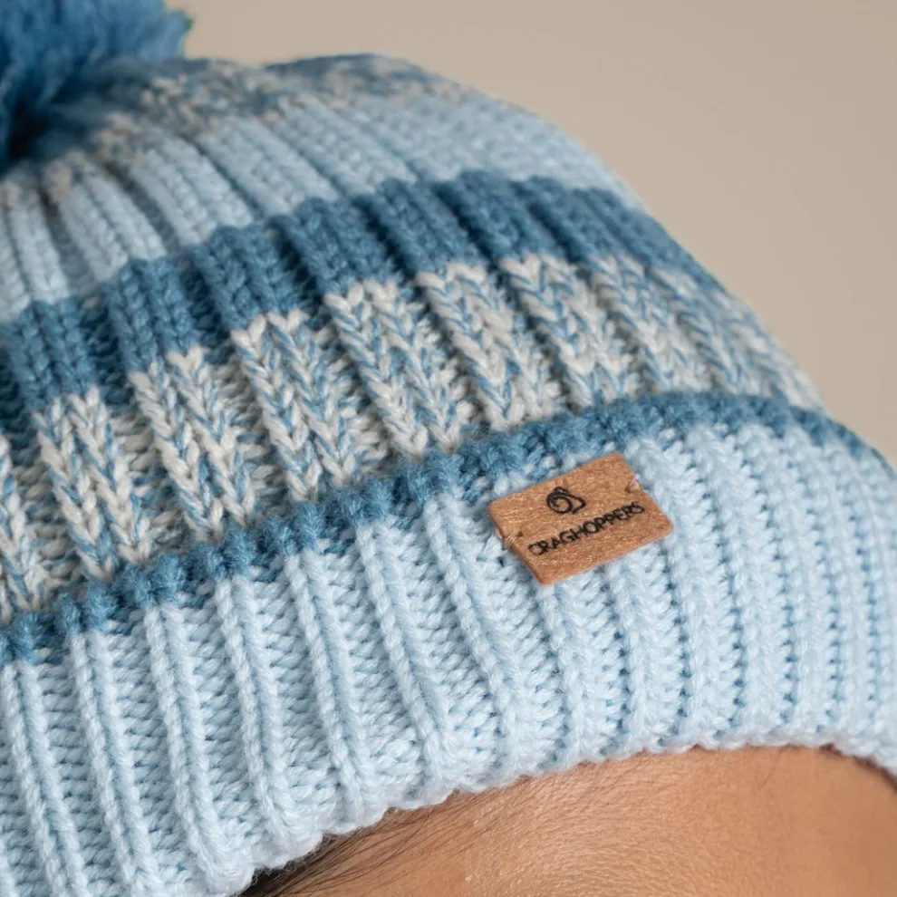 Women's National Trust Gorse Hat | Sky Stripe