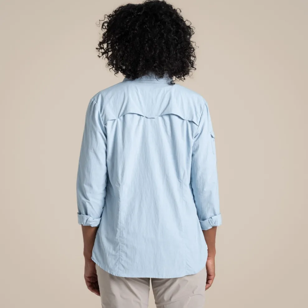 Women's NosiLife Adventure Long Sleeved Shirt III | Nimbus Blue