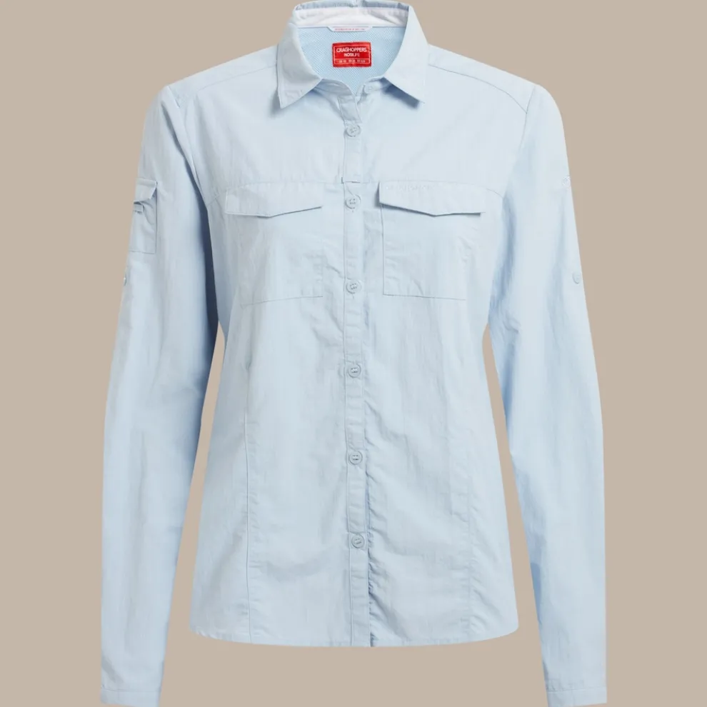Women's NosiLife Adventure Long Sleeved Shirt III | Nimbus Blue