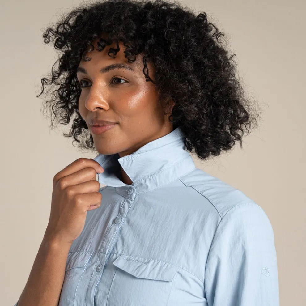 Women's NosiLife Adventure Long Sleeved Shirt III | Nimbus Blue