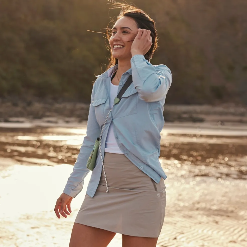 Women's NosiLife Adventure Long Sleeved Shirt III | Nimbus Blue